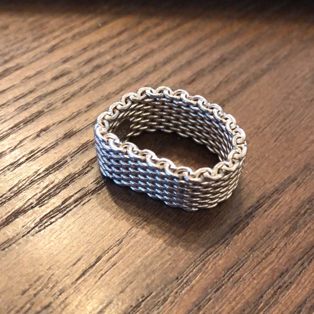 Tiffany mesh ring